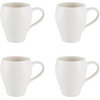 image:imageMikasa Swirl Ombre Grey 16 Piece Dinnerware Set Service for 4White