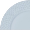 image:imageMikasa Trellis Pastel Bone China Lightweight Chip Resistant 12 Piece Dinnerware Set Service for 4 Misty Blue