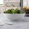 image:imageMikasa Trellis White Bone China Lightweight Chip Resistant Vegetable Serving Bowl White