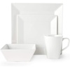 image:imageTrellis White Square 16 Piece Dinnerware Set Service For 4Delray