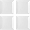 image:imageTrellis White Square 16 Piece Dinnerware Set Service For 4Delray