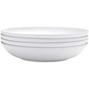 image:imageMikasa Delray 14Inch Oval Platter and 9Inch Vegetable Bowl Set White  51882949 Round Pasta Bowls Set of 4