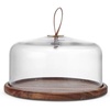 image:imageMikasa Glenwood Party Punch Bowl Set with Punch Cups and Ladle 8 PieceCovered Cake Plate Stand