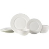 image:imageMikasa Patterson Vegan Bone China Chip Resistant 12 Piece Dinnerware Set Service for 4Patterson
