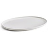 image:imageMikasa Samantha Oval Bone China Lightweight Chip Resisant Serving Tray 14 Inch WhiteCasual