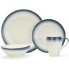 image:imageMikasa Swirl 4Piece Place Setting Service for 1 Ombre GraphiteBlue