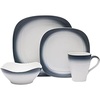 image:imageMikasa Swirl Square 4Piece Place Setting Service for 1 Ombre BlueBlue