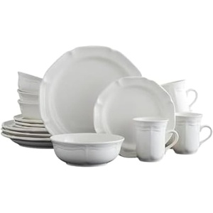 image:imageMikasa French Countryside 16Piece Dinnerware Set Service for 4Color Gift Box
