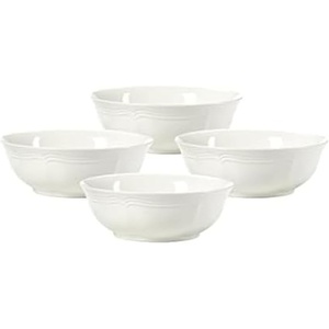 image:imageMikasa French Countryside Cereal Bowl 7Inch Set of 4 White  F90004217 Inches