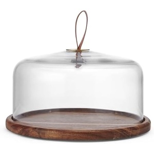 image:imageMikasa Glenwood Party Punch Bowl Set with Punch Cups and Ladle 8 PieceCovered Cake Plate Stand
