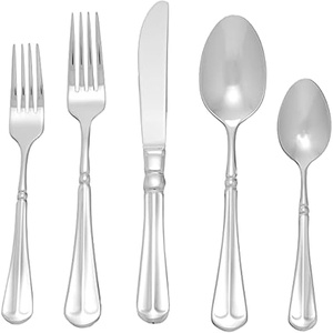 image:imageMikasa Italian Countryside 5Piece Stainless Steel Flatware SetFrench Countryside
