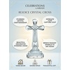 image:imageMikasa Celebrations Rejoice Glass Crystal Cross 9Inch 256 x 413 Clear9 Inch