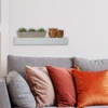 image:imageMikasa Chunky Shelf for Bedroom Living Room Bathroom Kitchen Nursery with Pole Mount 24Inch WhiteWhite