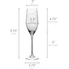 image:imageMikasa Cheers Bordeaux Wine Glass Set of 4 24 Ounce ClearChampagne Flute