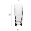 image:imageMikasa Cheers Highball Glass 1975Ounce Set of 4