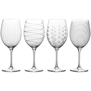image:imageMikasa Cheers Bordeaux Wine Glass Set of 4 24 Ounce ClearBordeaux Red Wine