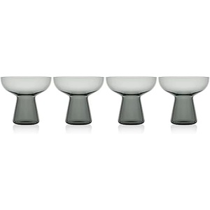 image:imageMikasa Phoebe Margarita Cocktail Glass Set of 4 SmokeSmoke