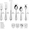 image:imageMikasa Bravo 1810 Stainless Steel 6Piece Serving Set  Serving Spoons Fork Pie Server Gravy Ladle  Polished Silverware Flatware Serveware52 Piece Set