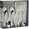 image:imageMikasa Bravo 1810 Stainless Steel 6Piece Serving Set  Serving Spoons Fork Pie Server Gravy Ladle  Polished Silverware Flatware Serveware6 Piece Set