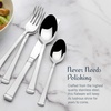 image:imageMikasa Bravo 1810 Stainless Steel 6Piece Serving Set  Serving Spoons Fork Pie Server Gravy Ladle  Polished Silverware Flatware Serveware65 Piece Set