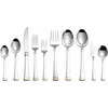image:imageMikasa Bravo 1810 Stainless Steel 6Piece Serving Set  Serving Spoons Fork Pie Server Gravy Ladle  Polished Silverware Flatware Serveware65 Piece Set