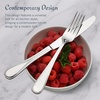 image:imageMikasa Bravo 1810 Stainless Steel 6Piece Serving Set  Serving Spoons Fork Pie Server Gravy Ladle  Polished Silverware Flatware Serveware65 Piece Set