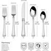 image:imageMikasa Bravo 1810 Stainless Steel 6Piece Serving Set  Serving Spoons Fork Pie Server Gravy Ladle  Polished Silverware Flatware Serveware65 Piece Set