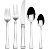 image:imageMikasa Bravo 1810 Stainless Steel 6Piece Serving Set  Serving Spoons Fork Pie Server Gravy Ladle  Polished Silverware Flatware Serveware65 Piece Set