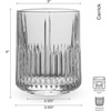 image:imageMikasa Carrick Double Old Fashioned Rocks Whiskey Set of 4