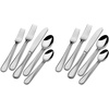 image:imageMikasa Bravo 1810 Stainless Steel 6Piece Serving Set  Serving Spoons Fork Pie Server Gravy Ladle  Polished Silverware Flatware Serveware65 Piece Set Pack of 2