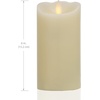 image:imageMikasa Realistic Wax Flameless Candles Exquisite White Battery Candles for Wedding Christmas Decorations and Everyday 3x6 Inch3x6