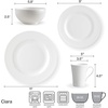 image:imageMikasa 5224192 Loria 16Piece Dinnerware Set Service for 4Ciara