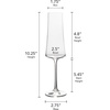 image:imageMikasa Aline Set of 4 Highball Tumbler Cups 17Ounce Clear10 Ounces