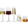 image:imageMikasa Aline Set of 4 Highball Tumbler Cups 17Ounce Clear17 Ounces