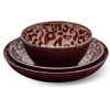 image:imageMikasa Amari Animal Print Safari 12 Piece Dinnerware Bowl Set Service for 4
