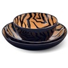 image:imageMikasa Amari Animal Print Safari 12 Piece Dinnerware Bowl Set Service for 4