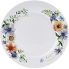 image:imageMikasa Audrina Water Color Flowers Bone China Lightweight Chip Resistant 12 Piece Dinnerware Set Service for 4 White