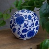 image:imageMikasa Blue and White Flower Ceramic Decorative SphereSunflower
