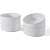 image:imageMikasa Camila Bone China Lightweight Chip Resistant 16Piece Dinnerware Set Service For 4 White