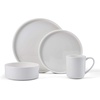 image:imageMikasa Camila Bone China Lightweight Chip Resistant 16Piece Dinnerware Set Service For 4 White