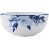 image:imageMikasa Darcy Bone China Lightweight Chip Resistant 12 Piece Dinnerware Set Service for 4Blue and White