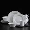 image:imageMikasa Delray 16Piece Bone China Dinnerware Set Service for 4Color Gift Box