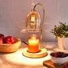 image:imageMikasa Electric Candle Warmer with Amber Glass Shade  138 Inch Lamp Warmer with Wooden Base 50 Watt Halogen Bulb Included Dimmer Switch Safe Flameless Fragrance for Home DcorAmber Tulip