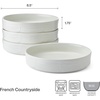 image:imageMikasa French Countryside Pasta Dinner Bowls Set of 4 85 Inch