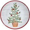image:imageMikasa Holiday Countryside Christmas Bone China Salad Plates Set of 4 9 InchSet of 4  9 Inch