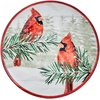 image:imageMikasa Holiday Countryside Christmas Bone China Salad Plates Set of 4 9 InchSet of 4  9 Inch