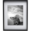 image:imageMikasa Silver Gallery Frame16 x 16 Matted to 5 x 7Black