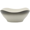 image:imageMikasa Swirl Square White 16 Piece Dinnerware Set Service for 4Ombre Graphite