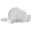 image:imageMikasa Abigail Bone China Lightweight Chip Resistant 12 Piece Dinnerware Set Service for 4 White