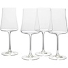 image:imageMikasa Aline Set of 4 Red Wine Glasses 18Ounce ClearRed Wine